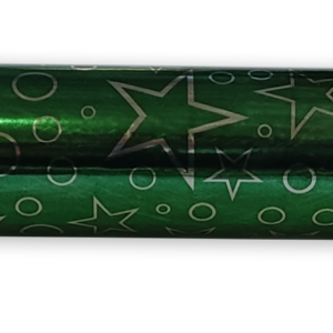 Papel Metalizado BoliEstrellas Verde Bandera