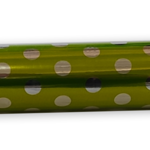 Papel Metalizado Bolas Verde limón