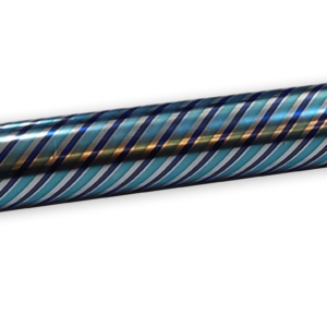 Papel Metalizado Caramelo Azul Rey – Turquesa